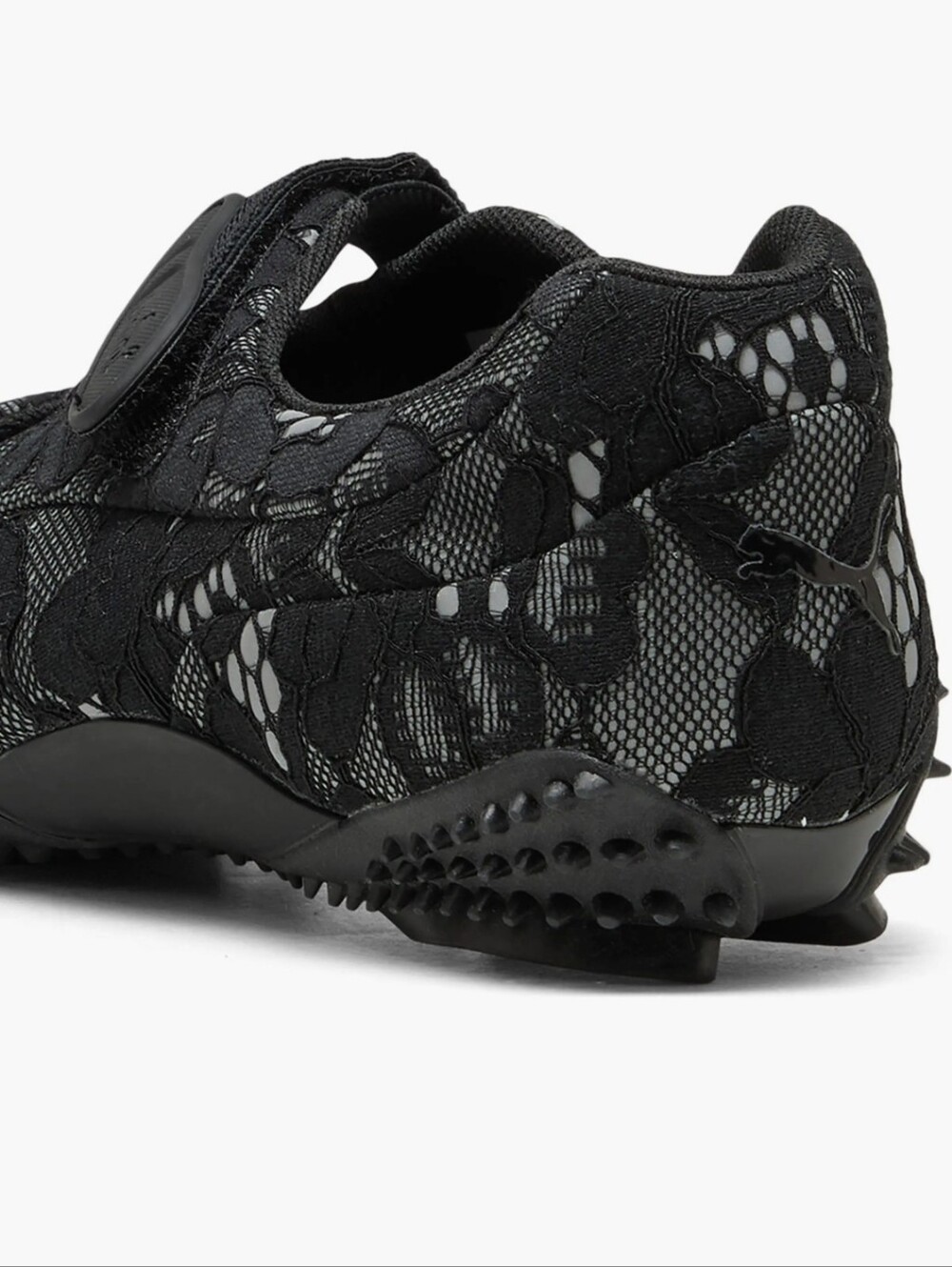 🖤 💥 NIB Puma Mostro Fey Floral Lace Mary Jane Flat with Spiked Sole - Picture 4 of 6